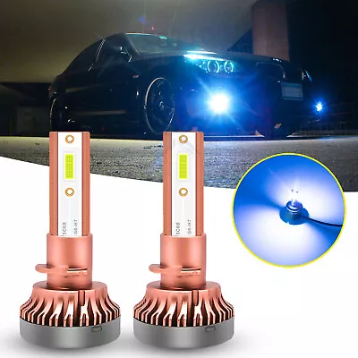 2Pcs 880 881 889 890 892 LED 60W Fog Light Bulb Conversion Kit Ice Blue 8000K • $12.99