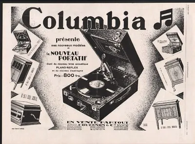 1929 Columbia Records Player Music Dance Cabinet Table Wind Needle Song  A20701 • $37.52