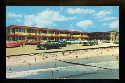$6.99 • Buy Hotel Motel Postcard New Jersey NJ Brigantine, Keulian Ocean View Motel Chrome