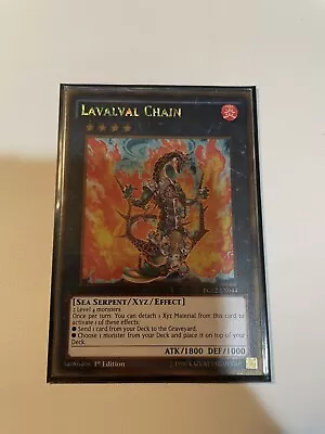 Lavalval Chain PGL2-EN044 Gold Rare 1st NM • $3