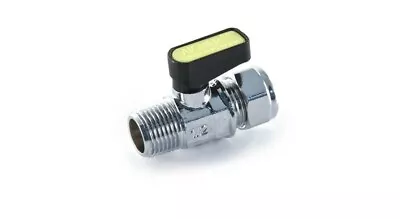 £7.30 • Buy Gas Mini Lever Ball Valve COMPRESSION X BSP MALE
