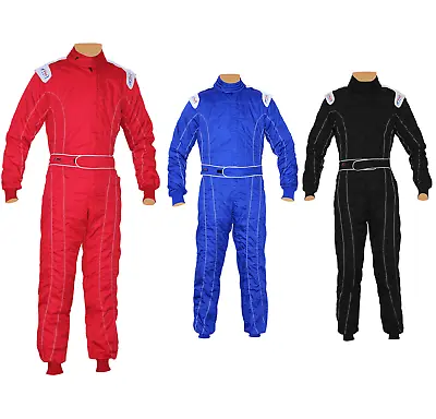 Adult Karting/Kart/Race/Rally Suits Adult Poly Cotton One Piece Karting Suit • £37.99