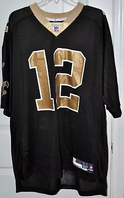 Marques Colston New Orleans Saints NFL Jersey XL Reebok Equipment Football 12 • $32