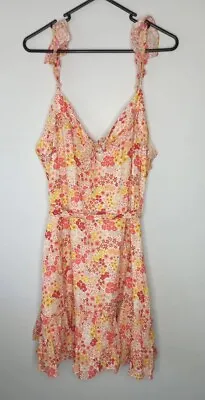 Tigerlily Floral Mini Dress- Size 14 • $40