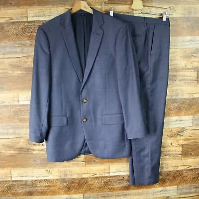 J CREW Thompson Mens Suit Size 38R Wool 2 Button Jacket Flat Front Pants • $169.99