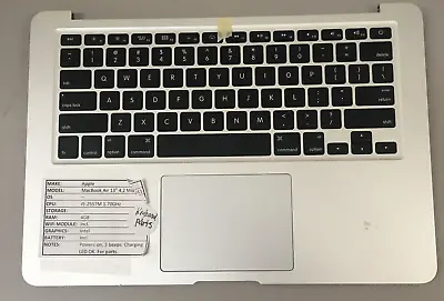 Apple MacBook Air 13 42 Mid-2011 I5-2557M  Keypad Only For Parts Or Repair Used • $19.95