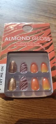 Primark False Nails Almond Gloss 24 Nails With Glue • £2.99