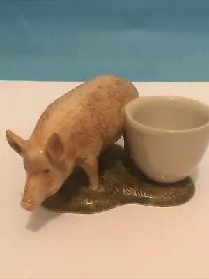 Tamworth Pig Eggcup Quail Ceramics • £12