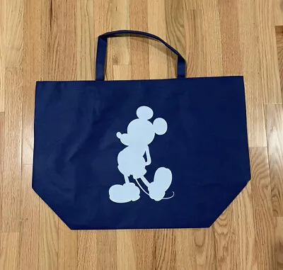 Disney Store Mickey Mouse XLarge Reusable Shopper Tote Shopping Bag Lightweight! • $8.95