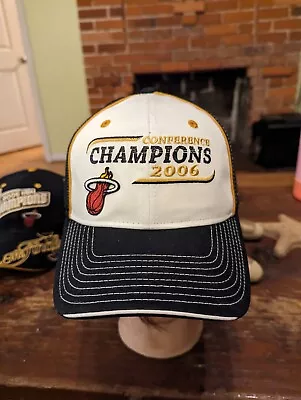 Miami Heat Reebok Vintage NBA Champions Hat Cap 2006 NBA Basketball  • $14.88