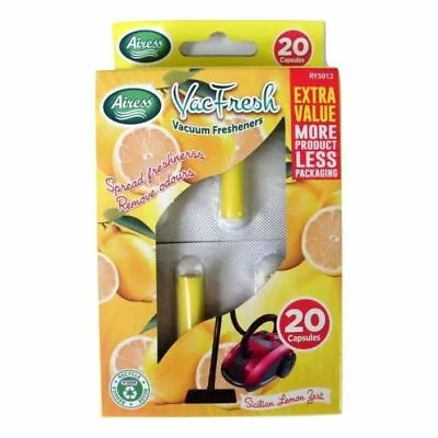 20 Vacuum Cleaner Air Freshener Tablets Scented Capsules Tubes Hoover Dust Bags! • £3.29