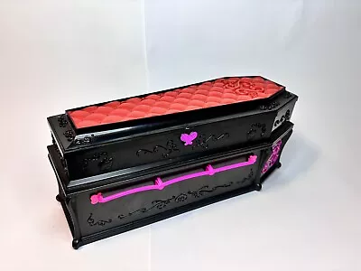 Monster High Dead Tired Draculaura Doll Coffin Bed/Jewelry Box  • $27.39