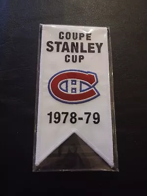 2008-09 Ud Montreal Canadiens Centennial Stanley Cup Mimi Banniere 1978-79 • $23.81