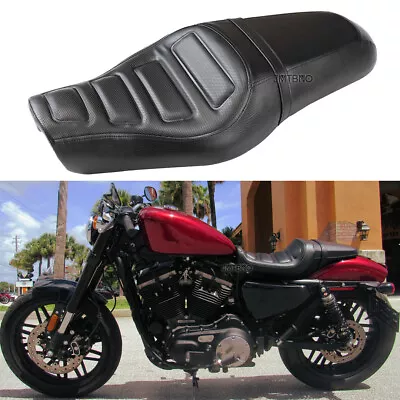 For Harley Sportster 1200 XL1200T Custom Iron XL883 Driver Passenger Two Up Seat • $109.19