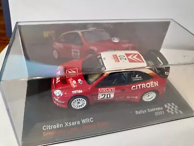 1/43 Citroen Xsara WRC  Total  Rally Sanremo 2001  #20 S.Loeb / D.Elena • £15