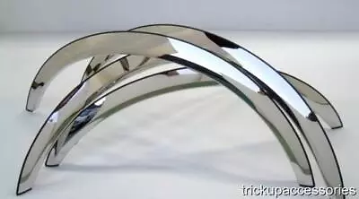 FENDER TRIM CHEVY S10 PICKUP 94-04 Mirror Polished Stainless FULL ARCH 1  WIDE • $141.97