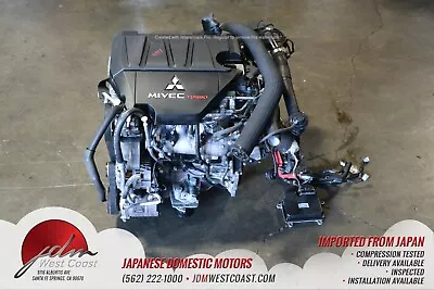 JDM Mitsubishi Lancer EVO X RALLIART 4B11 2008-2015 Turbo Engine Mivec DOHC • $5199