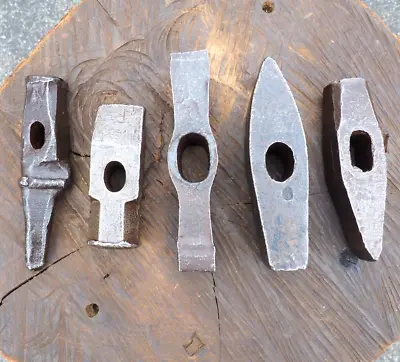 Big 5x Hammer Lot Blacksmith Anvil Blade Knife Tinsmith Vintage Forge Antique • $60