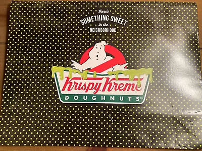 Krispy Kreme  Halloween Doughnut Ghostbuster Box Unused • $18