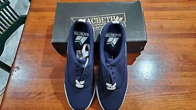 NOS Macbeth Jackson Shoes Sneakers Size 10.5 Blue/White Tom Delonge Blink 182  • $162.90