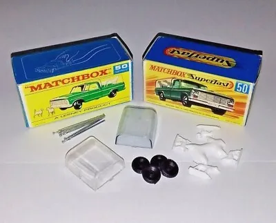 Matchbox MB50 Lesney 50c Ford Kennel Pick Up Truck Dogs Spare Parts Choose List • £3.25