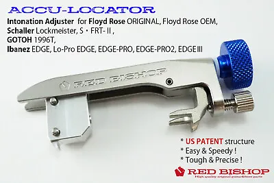 RED BISHOP ACCU-LOCATOR / Intonation Adjuster For Floyd Rose Etc • $39