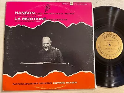 RARE Howard Hanson / John LaMontaine LP Mercury PROMO Living Presence Stereo M-! • $63.99