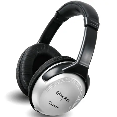 Over Ear Stereo Headphones 3.5mm 6.3mm Jack In-Line Volume Control Padded Cups • £15.95