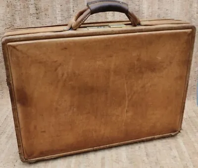 Vtg Hartmann Belting Leather Briefcase Attaché Combination Lock Case • $324.99