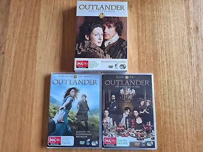 Outlander : Season 1-2 | Complete Boxset DVD EUC Region 4 & 2 • $13.95