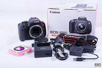 Canon EOS 650D Astro Moidded DSLR Digital Camera LP Filter Bundle  • £384