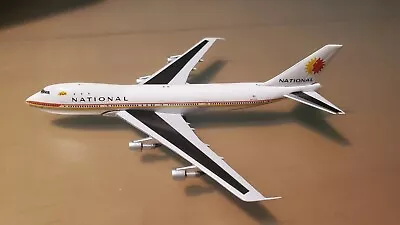 Aeroclassics 1:400 National Boeing 747-100 N77773 *MISSING NOSE WHEEL* • $54