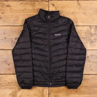 £32.99 • Buy Marmot Puffer Jacket M Gorpcore 700 Down Full Zip Insulated Black Outdoor