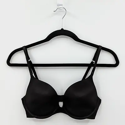 Victoria's Secret Bra Women's 34C Black BIOFIT Demi Uplift • $18.99