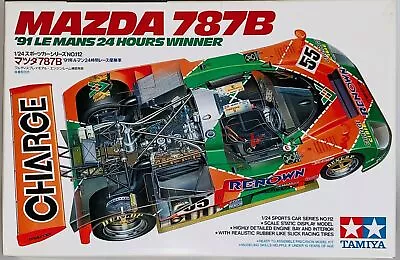 Tamiya 1/24 Mazda 787B 1991 Le Mans 24hours Winner Plastic Model Kit • $56.70