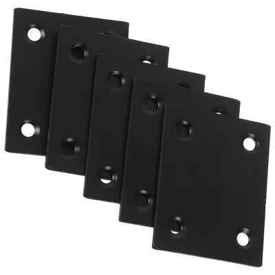  5 Pcs Brackets For Wood Metal Plate With Holes Fixed Connector Straight Film • £10.39