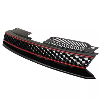 GTI Style Front Grille Fit For 2010-2014 Volkswagen MK6 Golf GTI • $85.50