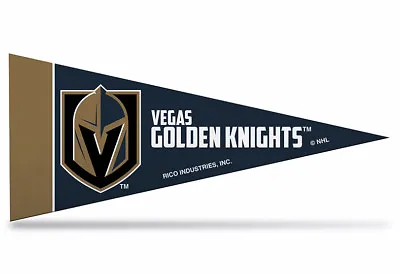 Vegas Golden Knights NHL New Mini Pennant 9 X4  Made In USA Banner Flag • $2.99