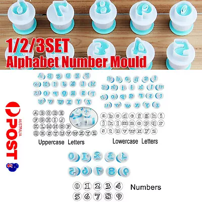 26 Pieces Alphabet Cookie Cutter Letters Fondant Cake Decorating Icing Cutters U • $10.99