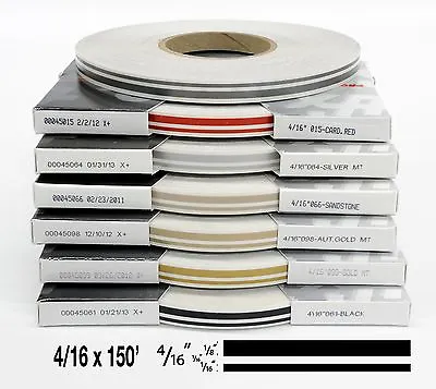 4/16  X 150' Roll Of Automotive  Truck Accent Pinstripe Stripe Many Colors  • $16.50