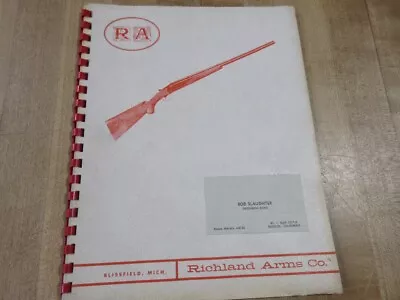 1962 Richland Arms Co Blissfield Mich Catalog     (w7)  • $6.95