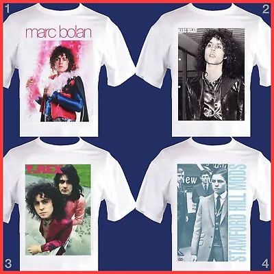 T.Rex Marc Bolan Glam Rock Legend T-shirt Stamford Hill Mods • £15.50