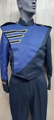 Used Marching Band Uniform Jacket  (size38R/color Black & Purple) • $58