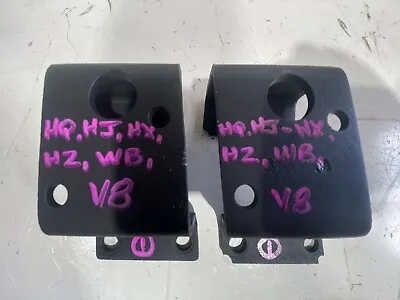 Holden Genuine Gmh Engine Mount Plates Brackets For 253 308 V8 Hq Hj Hx Hz Wb S1 • $89.99