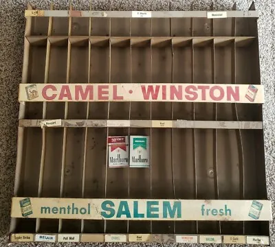 Vintage Winston Camel Salem Cigarette Display Cabinet  • $100