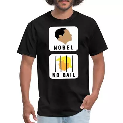 Obama Nobel Trump No Bail Anti-Trump Men's T-Shirt • $19.99