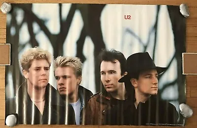 Rare 1983 Forty Seconds Inc. U2 Poster 35  X 24  • $30.79