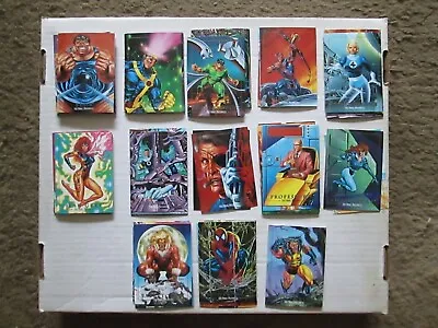 Marvel Masterpiece 1992 Complete Base Set With 2 Promos • $52.50