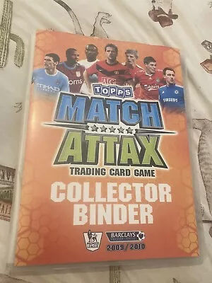 Match Attax 2009/10 Complete Base Set Binder Plus Managers 380 / 444 Cards • £29.99