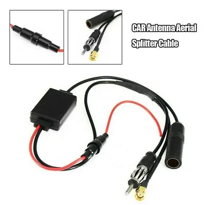 Easy To Install Car DAB + Antenna Splitter Improve FM Reception In Minutes • £8.71